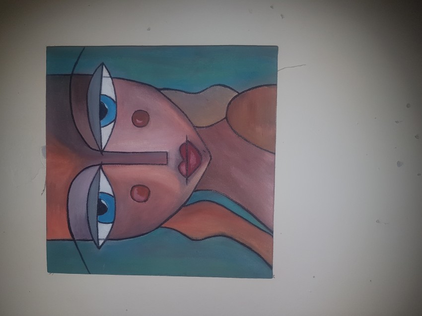 Abstract Painting Cubism School