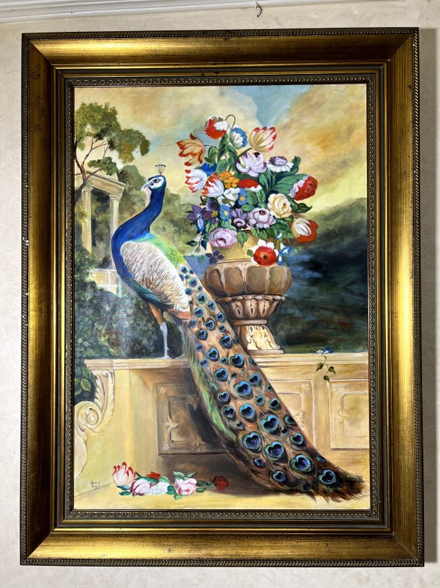 Peacock Painting