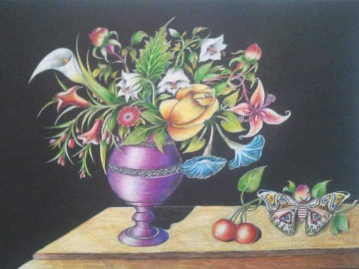 A Painting With Accelerator Pens