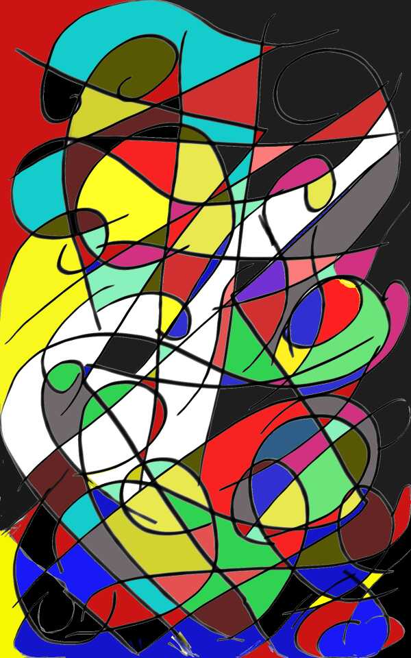 Colors Musician (Digital Art)
