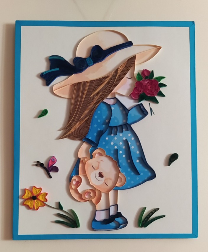 Quilling Art For Children's Rooms