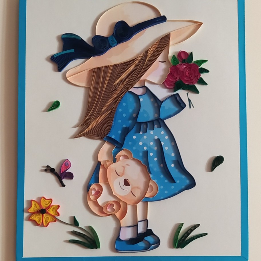 Quilling Art For Children's Rooms