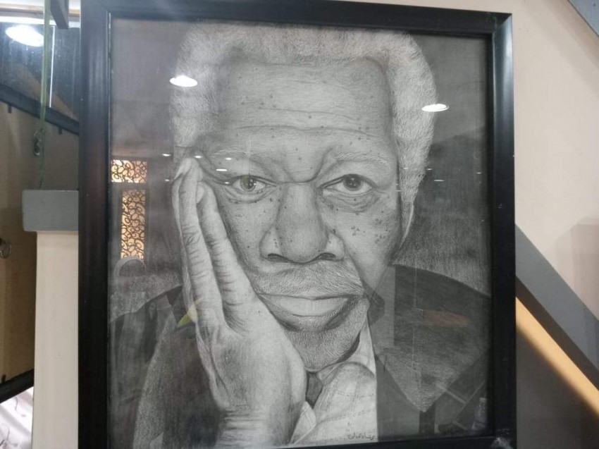 Morgan Freeman Portrait