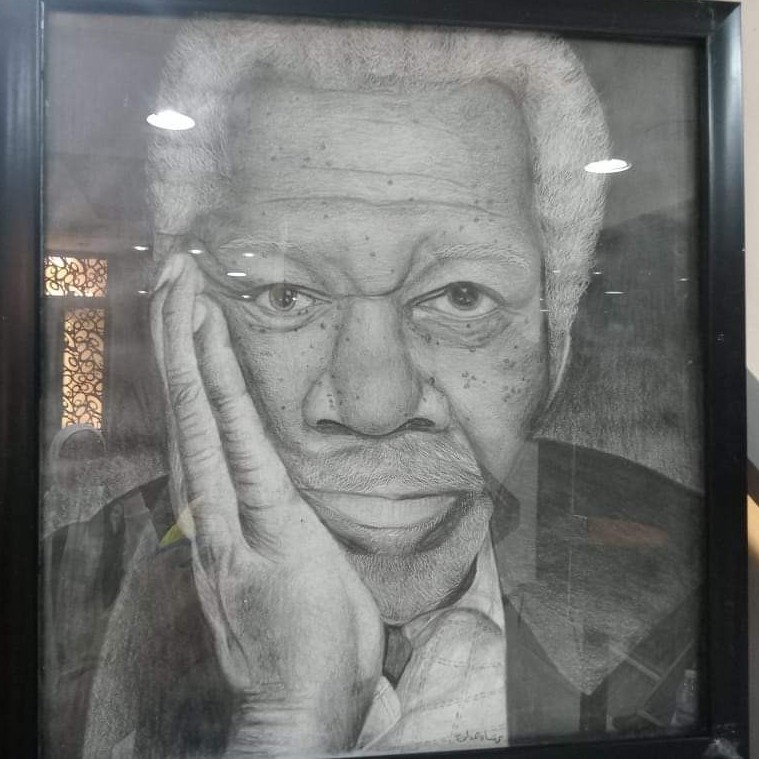 Morgan Freeman Portrait